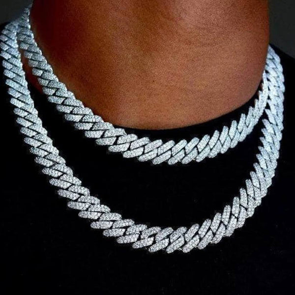 Iced Prong Chain 12mm