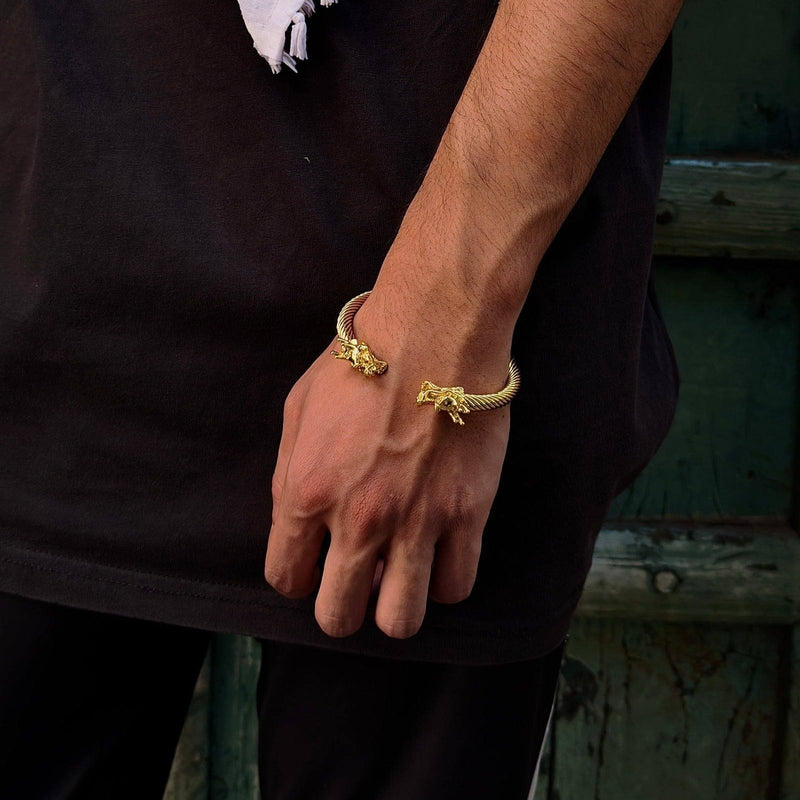 Gold Plated Dragon Fist