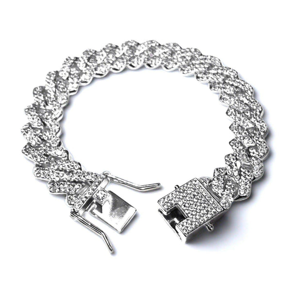 Iced Out Prong Bracelet