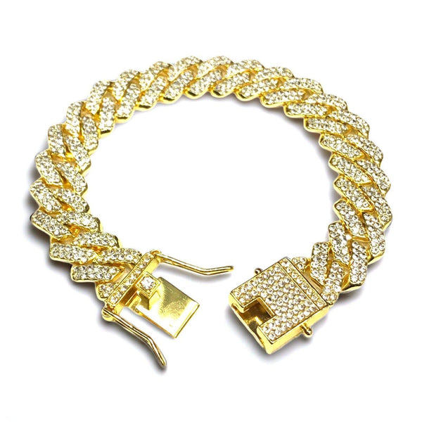 Iced Out Prong Bracelet