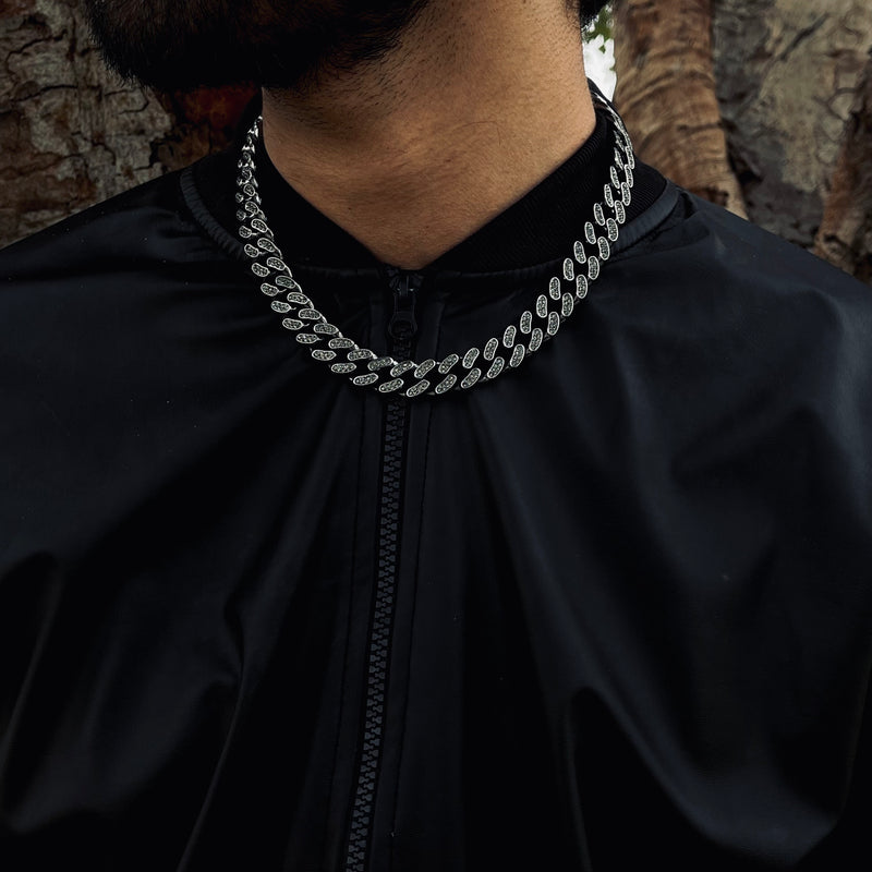Black Iced Out Chain 13mm