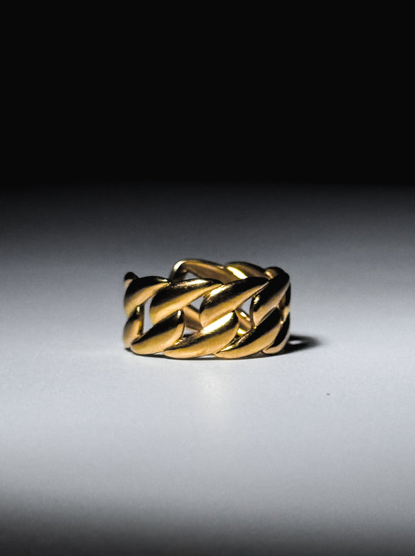 Adjustable Cuban Ring