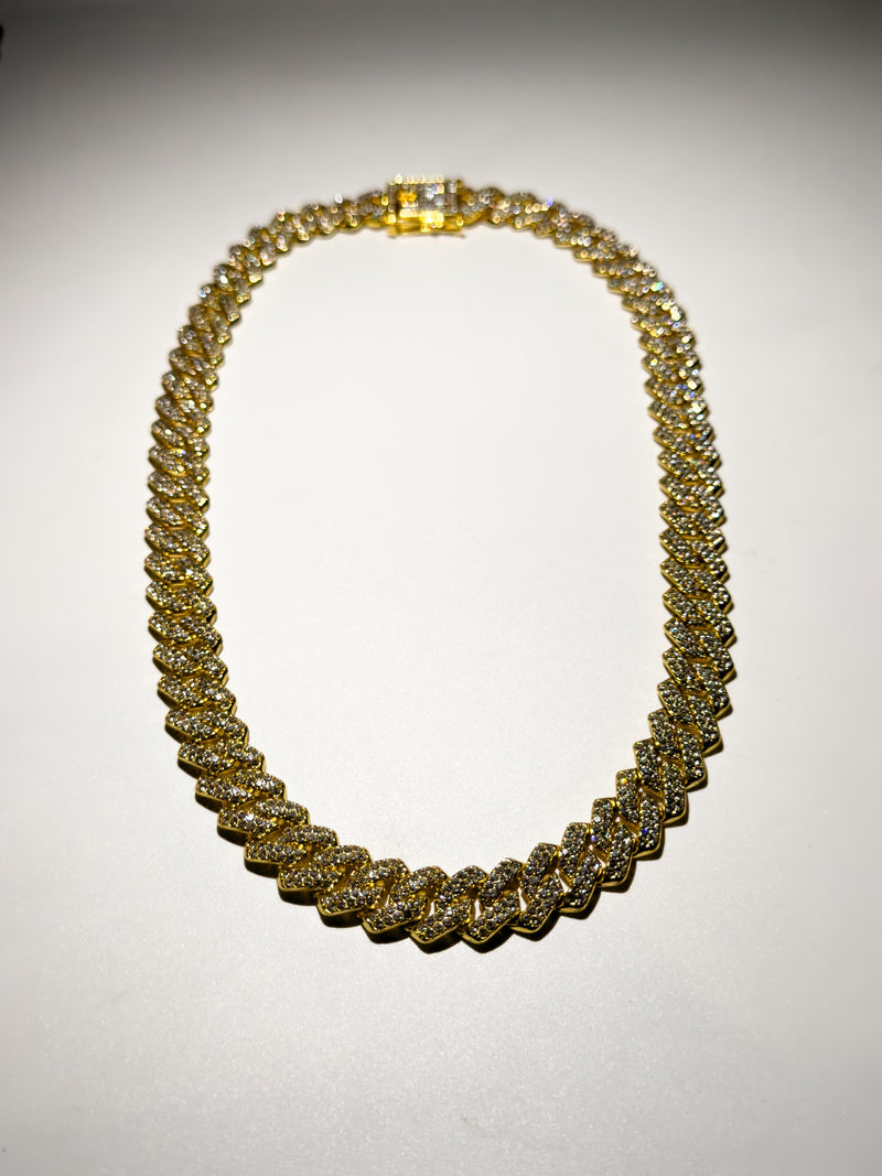 Iced Prong Chain 12mm
