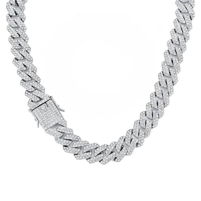 Iced Prong Chain 12mm