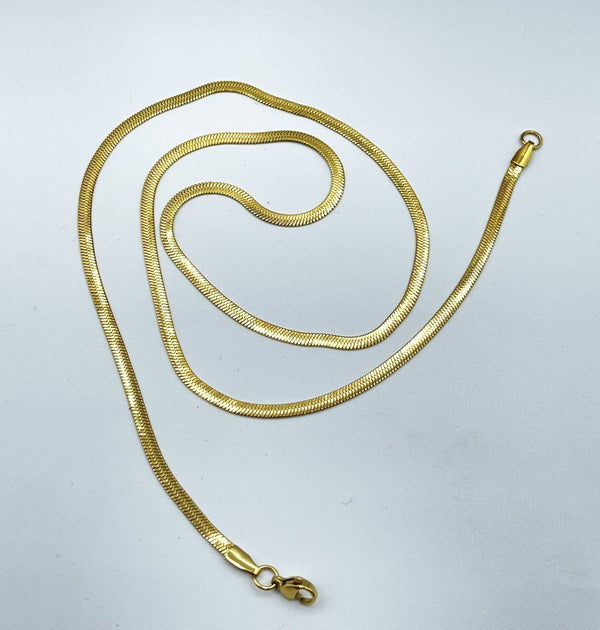 Golden Snake Chain 3mm