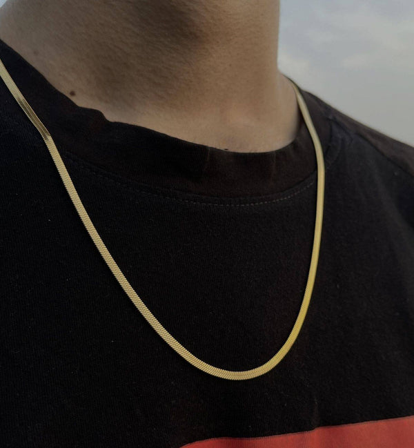 Golden Snake Chain 3mm