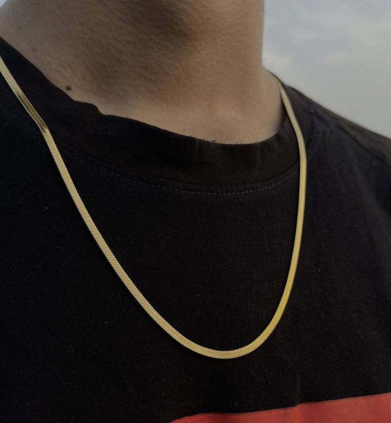 Golden Snake Chain 3mm
